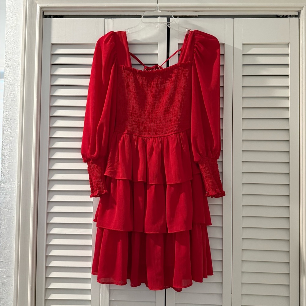 Fun ruffle dress